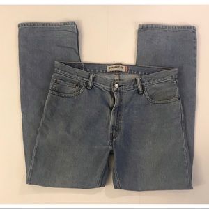 Men’s Levis 505 Straight Fit Jeans 36W 32L